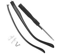 BIUDECO Eyeglasses Arm Legs Replacement with Stylish Electroplated Finish Comfortable Temples for Men and Women Install Spectacle Replacement Arms for Glasses Repair