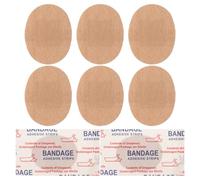 BIUDECO Flexible Adhesive Fabric Plasters 50Pcs Breathable Wound Care Patches for Knuckle Support Self-Adhering Bandages for Sensitive Skin