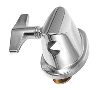 BIUDECO Floor Tom Leg Clamp Holder for Drum Kit Sturdy Silver-plate Iron Base Easy Installation Compatible Various Drum Models Sound Quality and Performance