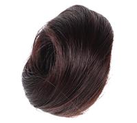 BIUDECO Fluffy Hair Bun Extension Wig High Temperature Fiber Hairpiece for Women Authentic Natural Look Donut Hair Chignon Updo Traditional Hanfu Style Ancient Chinese Charm Hairstyle