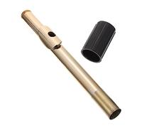 BIUDECO Flute Headjoint Replacement, White Brass Nickel Plated Abs, Easy to Clean Burr-free Design for Students and Professional Players, Lightweight Music Accessory for Practice