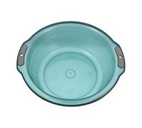 BIUDECO Foot Bath Basin Hand Wash Dishpan with Dual Handles Extra Large Blue Plastic Tub for Home Foot Soak and Hand Washing for Relaxation and Therapy