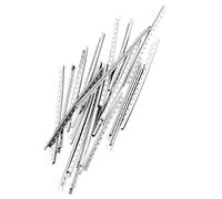 BIUDECO Guitar Fret Wire Kit 20pcs 2.2mm Frets for Acoustic Guitars Fretboard Accessories