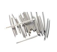 BIUDECO Guitar Metal Frets Copper-nickel Alloy 2.9mm 24pcs Wire Fret with Good Mechanical Properties for Electric Guitar Suitable for DIY