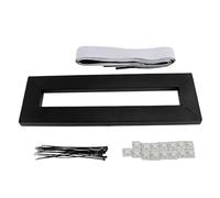 BIUDECO Guitar Pedalboard Effector Platform Made of Sturdy Abs Material, Holds 6 Mini Effects and 5 Standard Effects, Featuring Creative Design and Safe Use for Practical Music Studio