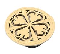 BIUDECO Guitar Wooden Soundhole Cover for Acoustic Guitar Decorative Sound Hole Mute Hollow Out Patterns for Enhanced Tone and Feedback Reduction