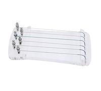 BIUDECO Guzheng Finger Strengthener Tool Portable Crystal Mini Guzheng Trainer for Finger Flexibility and Skill Improvement for Beginners and Practicing Techniques