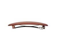 BIUDECO Hair Clip with Reinforced Spring Structure, Comfortable Craftsmanship Retro French Oval Wood Large Size for Women for Parties and Matches Cheongsams