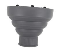 BIUDECO Hair Dryer Diffuser Attachment Grey Nozzle for Blow Dryer Retractable Design for Various User Friendly Hair Protection Tool for Styling