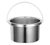 BIUDECO Hair Removal Wax Melting Pot 500Ml Aluminum Inner Pot Replacement for Wax Warmer Container Suitable for Waxing Hair Removal Use