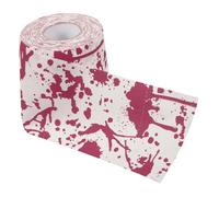 BIUDECO Halloween Printed Toilet Paper Roll Bloodstain Pattern Decorative Bathroom Tissue for Horror Theme Party and Haunted House Lightweight and Skin Friendly