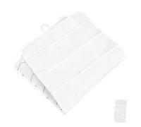 BIUDECO Hanging Hair Bow Organizer with Compartments Wall-Mounted Storage Pouch for Hair Clips Hairpins and Accessories Hairpin Holder for Bedroom and Party Decor