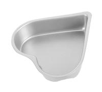 BIUDECO Heart Shape Pudding Cup Baking Pan Kitchen Mold for Cake Bread DIY Baking Supplies Oven Use for Home Restaurant Bakery
