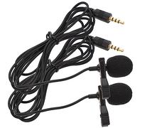 BIUDECO High Sensitivity 3.5mm Lapel Microphone Perfect for Interview Video Recording