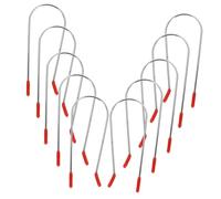 BIUDECO Hot Curler Clamp 16pcs Stainless Steel U-clip 1.26 Inch for Electric Hot Rollers Practical Hairdressing Tool for Salon and Home