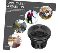 BIUDECO Inflatable Boat Air Valve Adapter for Kayak Durable High Pressure PVC Kayak Plug Replacement Flexible One Way Gas Cock Connector for Inflatable Canoe and Fishing Boats Black