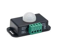 BIUDECO Infrared Sensor Motion Detector Switch Dc Pir Controller with Wide Angle Detection for Indoor Outdoor Low Voltage LED Strip Lighting Cabinet Staircase Pantry Use