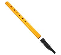 BIUDECO Irish Tin Whistle for Beginners Key of D Vertical Flute Instrument with Recorder Mouthpiece and Cloth Bag Aluminum Alloy Fife Instrument for Learning Traditional Irish Music