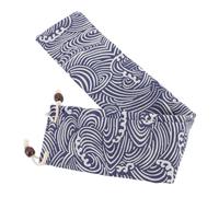 BIUDECO Japanese Style Drumstick Bag Drawstring Closure, Wear-resistant Drum Stick Holder Pouch for Percussion Instruments, Portable Drumstick Storage and Carry Case