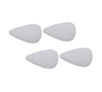 BIUDECO Jazz Guitar Picks Stainless Steel 4Pcs for Acoustic Ukulele Bass Guitars Comfortable Grip for Extended Playing Sessions