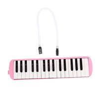 BIUDECO Key Beginners Melodica for Adults Pink Musical Keyboard Instrument with Mouthpiece Easy to Play Melodica for Childrens Music Learning and Practice