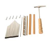BIUDECO Key Kalimba Diy Kit Fingertip Piano Accessories Boys and Girls Kalimba Tuning Hammer