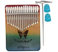 BIUDECO Key Thumb Piano Finger Piano Portable Musical Instrument for Beginners Music Toy for Boys and Girls Ages and Adults for Learning and Travel Random Style