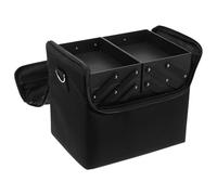 BIUDECO Large Capacity Makeup Bag Pouch with Multiple Layers and Reinforced Handle, Plastic and Oxford Cloth Cosmetic Organizer with Shoulder Strap for Outdoor and Home Use