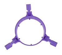 BIUDECO Large Purple Arrow Tube Holder Stand for Recurve Bow, Adjustable Height Bow Arrow Tube Support Rack Round Base for Indoor and Outdoor Target Practice