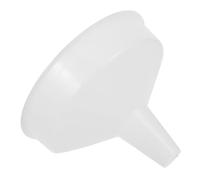 BIUDECO Large Wide Mouth Transparent Plastic Funnel for Wine Making Smooth Surface Easy Pouring Multi Purpose Liquid Funnel for Home and Outdoor Use Tapered Tail Design