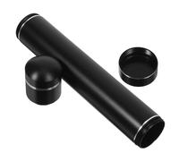BIUDECO Lightweight Aluminum Alloy Cigar Case with Airtight Seal for Single Cigar Travel Protection Portable Tube Storage and Freshness Retention