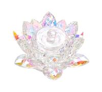 BIUDECO Lotus Shaped Crystal Nail Art Cup with Lid for Nail Salon and Personal Use Easy to Carry and Store Suitable for Ladies