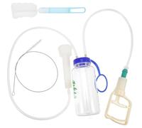 BIUDECO Manual Cow and Sheep Milking Machine with Gentle Suction Plastic Lightweight and Portable for Home and Small Farm Use Handheld Milking Equipment for Cattle and Goats