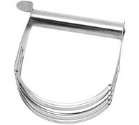 BIUDECO Manual Dough Mixer Stainless Steel Pastry Blender for Baking Accessories and Cooking Preparation