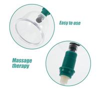 BIUDECO Manual Vacuum Suction Cupping Therapy Kit with Hand Pump and Cups for Home Use Versatile Chinese Body Vacuum Machine for Massage and Detox Easy Operation and Multi Purpose Wellness