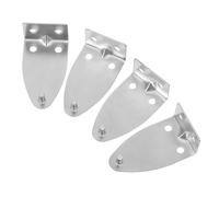 BIUDECO Metal Blind Clips Replacement Bottom Rail Hold Brackets for Various Blinds and Curtains Easy to Install Window Accessories Versatile Anti-Wind Hold Down Hooks