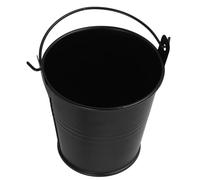 BIUDECO Metal Grill Grease Bucket for Bbq Outdoor Cooking Iron Drip Oil Container Compact Portable Barbecue Accessory for Easy Grease Collection and Cleanup