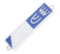BIUDECO Metal Mezuzah with Kosher Scroll for Doorpost Home Decor Zinc Alloy Jewish Mezuzah with Divine Words Elegant Crown Design for Housewarming Versatile Ornament for Office and