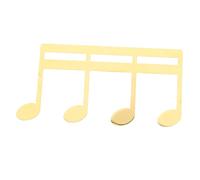 BIUDECO Metal Page Holder Sheet Clip Score Clip Golden Music Book Accessory for Guitarists and Pianists Holds and Fixes Sheet Music Pages Open