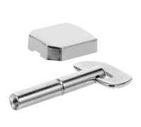 BIUDECO Metal Sliding Block Metronome Parts Knob Kit for Piano Metronome, Silver Colour Professional Design and High Reliability, Replacement Accessory