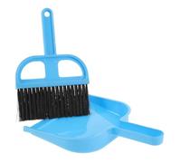 BIUDECO Mini Dustpan and Broom for Small Animals Cage Cleaning Lightweight with Wear-Resistant Design Multi-Function Tool for Desktop Keyboard Camera and Digital Device Maintenance