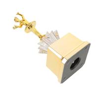 BIUDECO Mini Gold Plastic Dance Competition Trophy - Ballet Costume Contest Souvenir Award, Participation Prize for Dance Party, Bulk Plastic Trophies for Winners