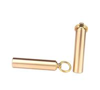 BIUDECO Mini Metal Storage Containers Outdoor Case for Travel Camping Climbing Emergency Use Pocket Pill Holder