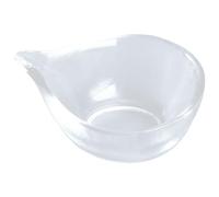 BIUDECO Mixing Bowl for DIY Facial Masks Essential Oils Salon Spa Beauty Tool Transparent Glass Bowl Easy to Clean for Skincare Enthusiasts