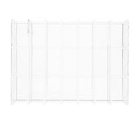 BIUDECO Multi-grid Cosmetic Organizing Box Transparent Eyeshadow Storage Rack Compact Makeup Organizer for Desktop with Seven Compartments Dustproof Design