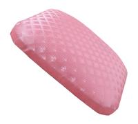 BIUDECO Nail Art Hand Pillow and Arm Rest Cushion for Manicure, Pink Quilted Elbow Pad, Reusable Soft Hand Cushion for Nail Techs and Beauty Salons