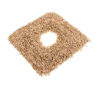 BIUDECO Natural Rice Hull Bedding for Chicken Coop and Small Birds, 1.5kg Soft, Gentle Nesting Material for Nesting Boxes and Gardening Soil Improvement
