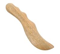 BIUDECO Natural Sandalwood Gua Sha Board -edge Scraping Tool for Facial Massage for Home Spa