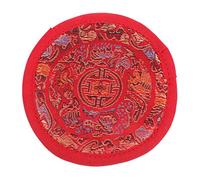 BIUDECO Nepal Handmade Cotton Cloth Singing Bowl Cushion Pad for Buddhist Ritual Instruments, Portable Hand-sewn Mat for Meditation and Sound Bowl Support