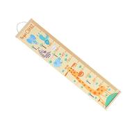 BIUDECO Nordic Boys and Girls Growth Chart Wall Ruler Decor Boy Girl Height Measure Chart Giraffe Pattern Canvas Art